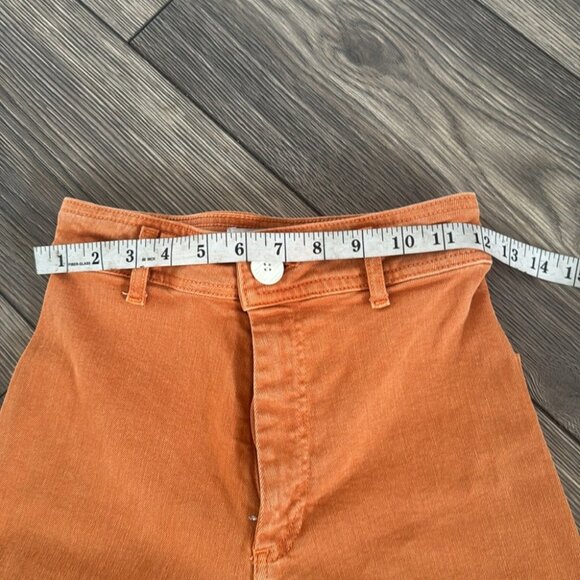 Flare Jeans in Vibrant Orange XS - Picture 7 of 7